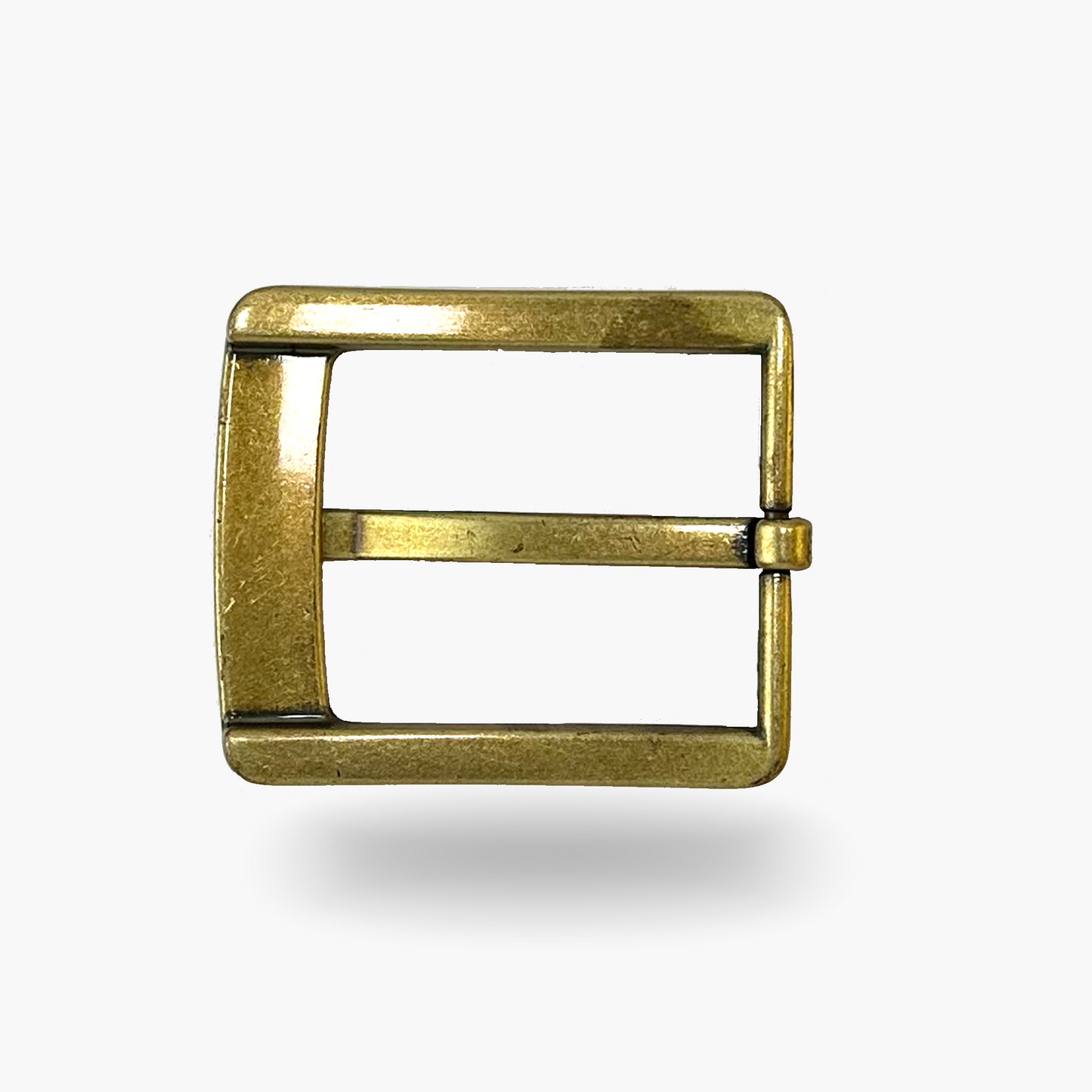 Brass Classic Rectangle Frame Belt Buckle