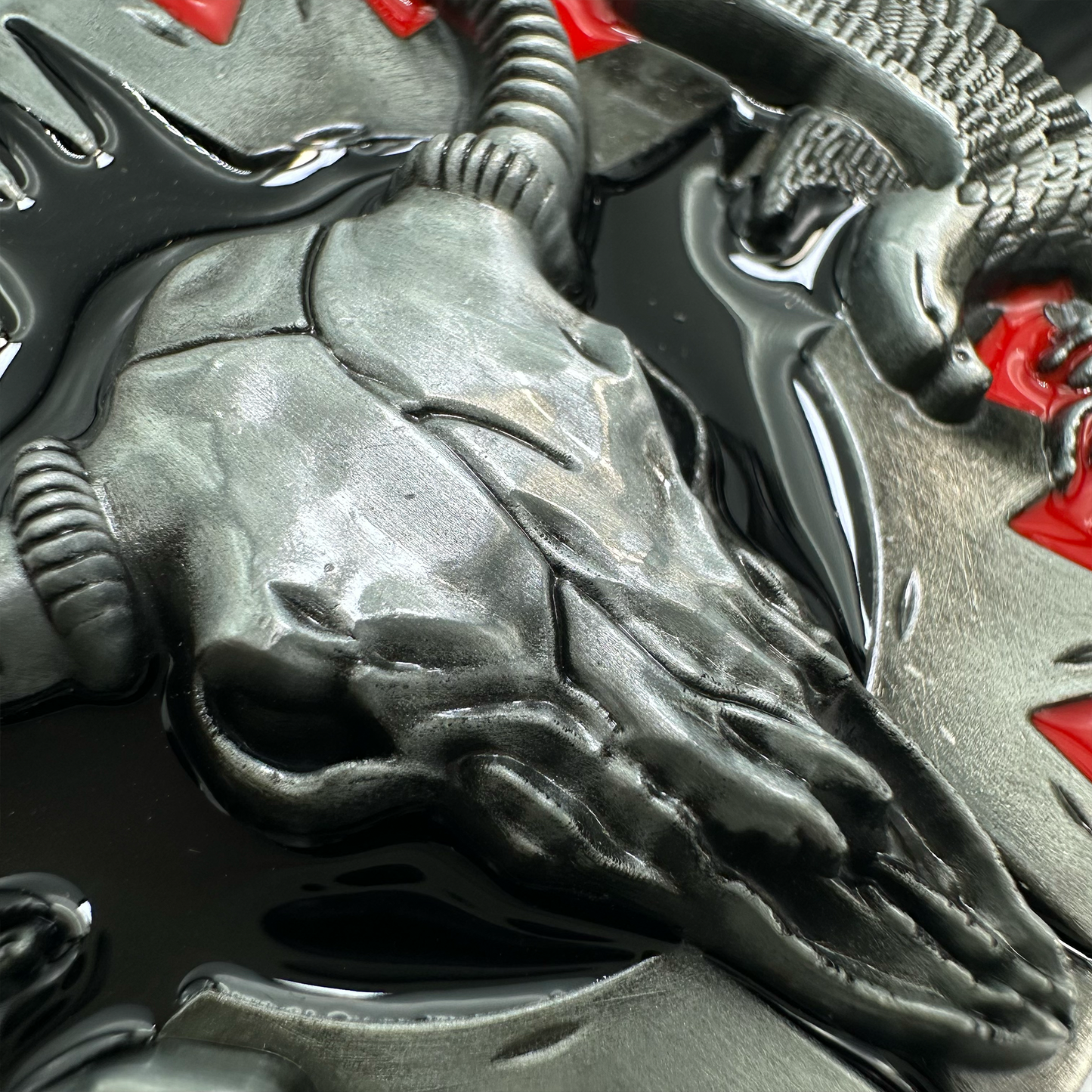 Cow Skull Belt Buckle