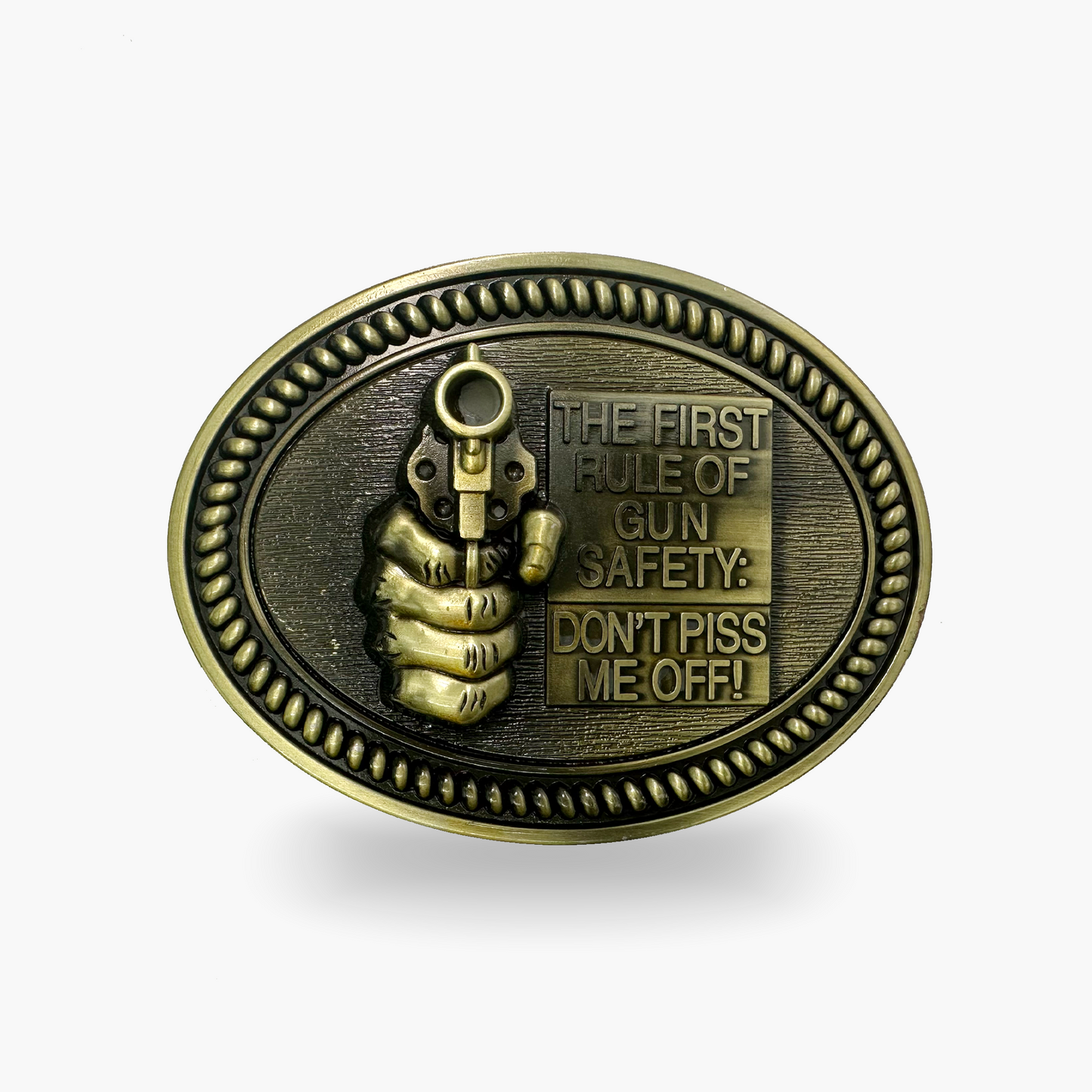 Dont Piss Me Off Belt Buckle