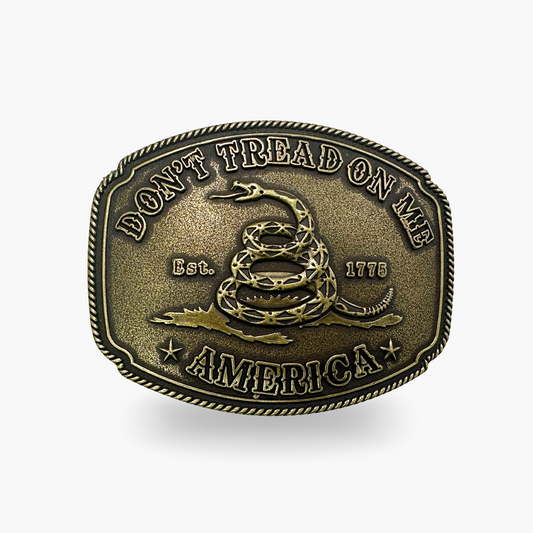 Brass Snake Belt Buckle