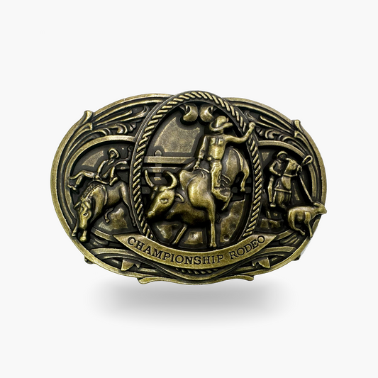 Championship Rodeo Belt Buckle