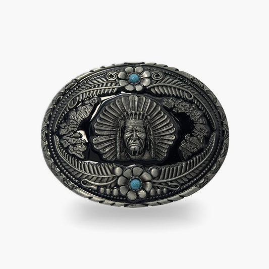 Indian Front Head Belt Buckle
