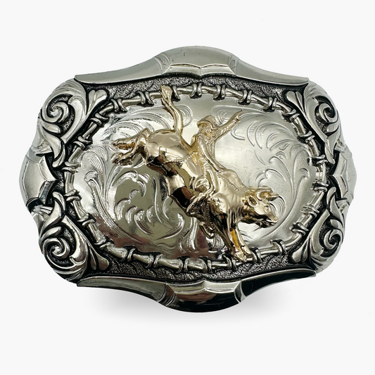 Shiny Cowboy Belt Buckle