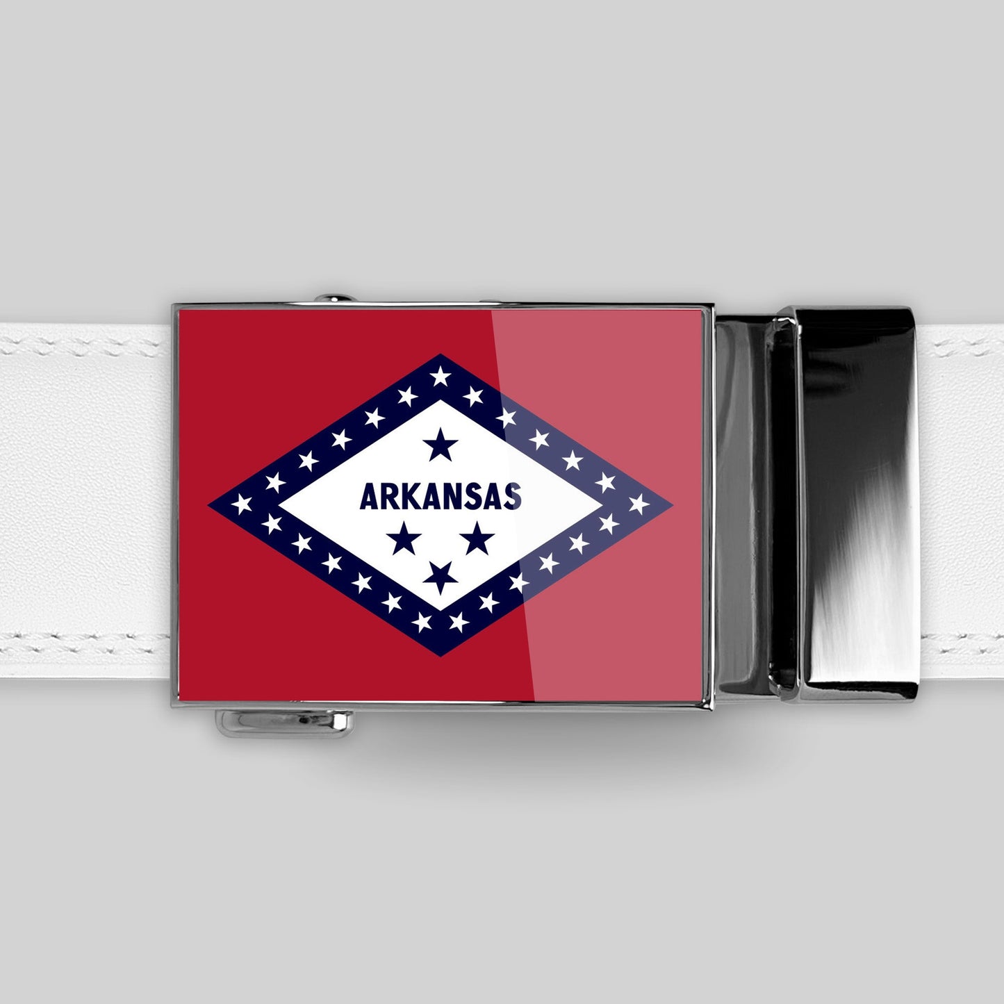 Arkansas Flag Belt