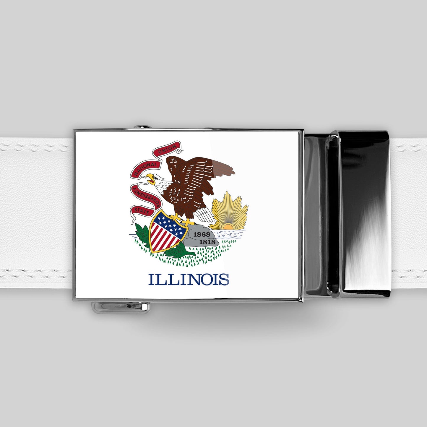 Illinois Flag Belt