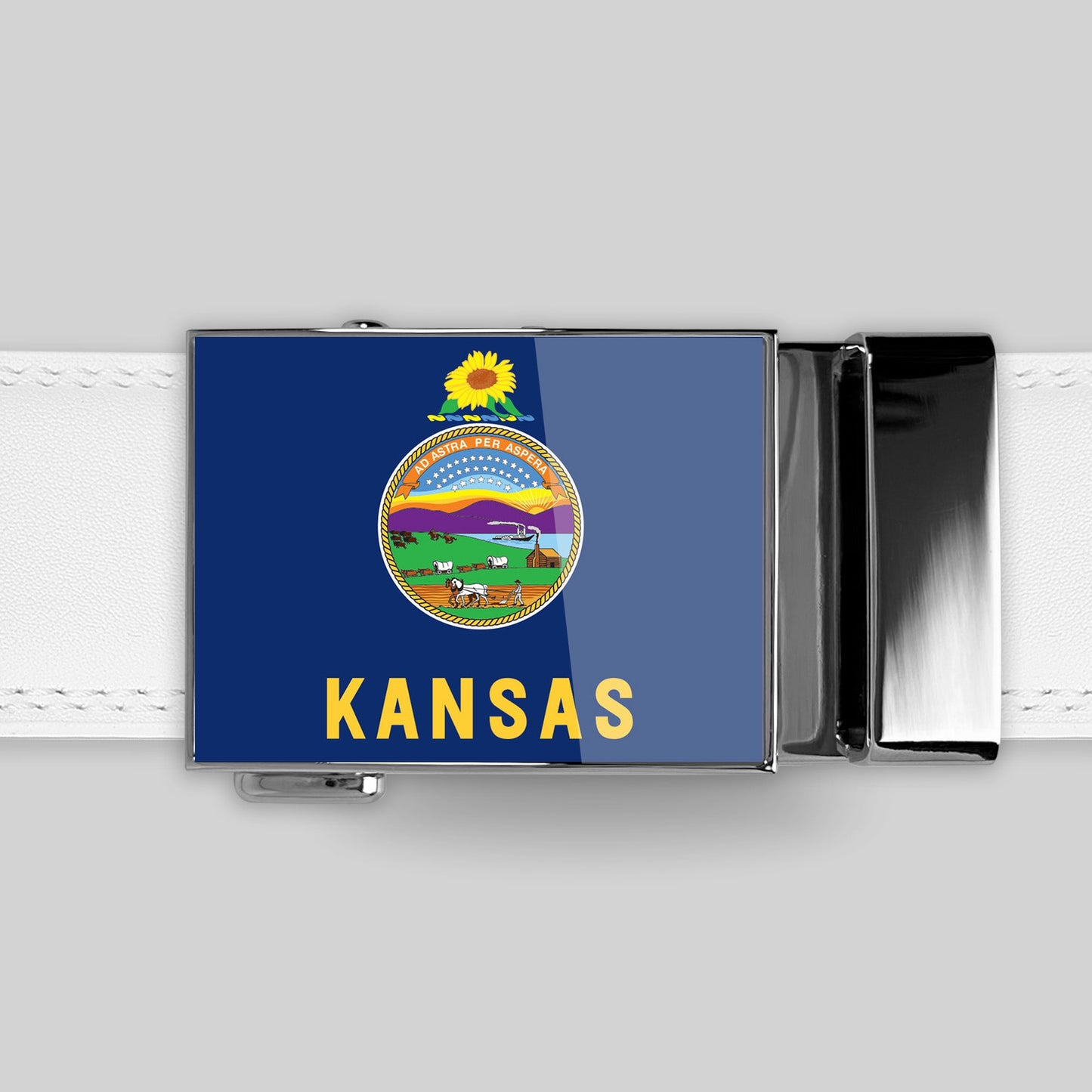 Kansas Flag Belt