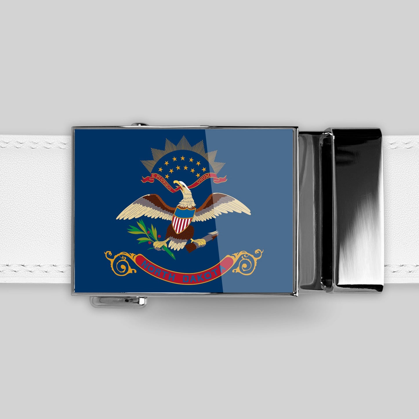 North Dakota Flag Belt