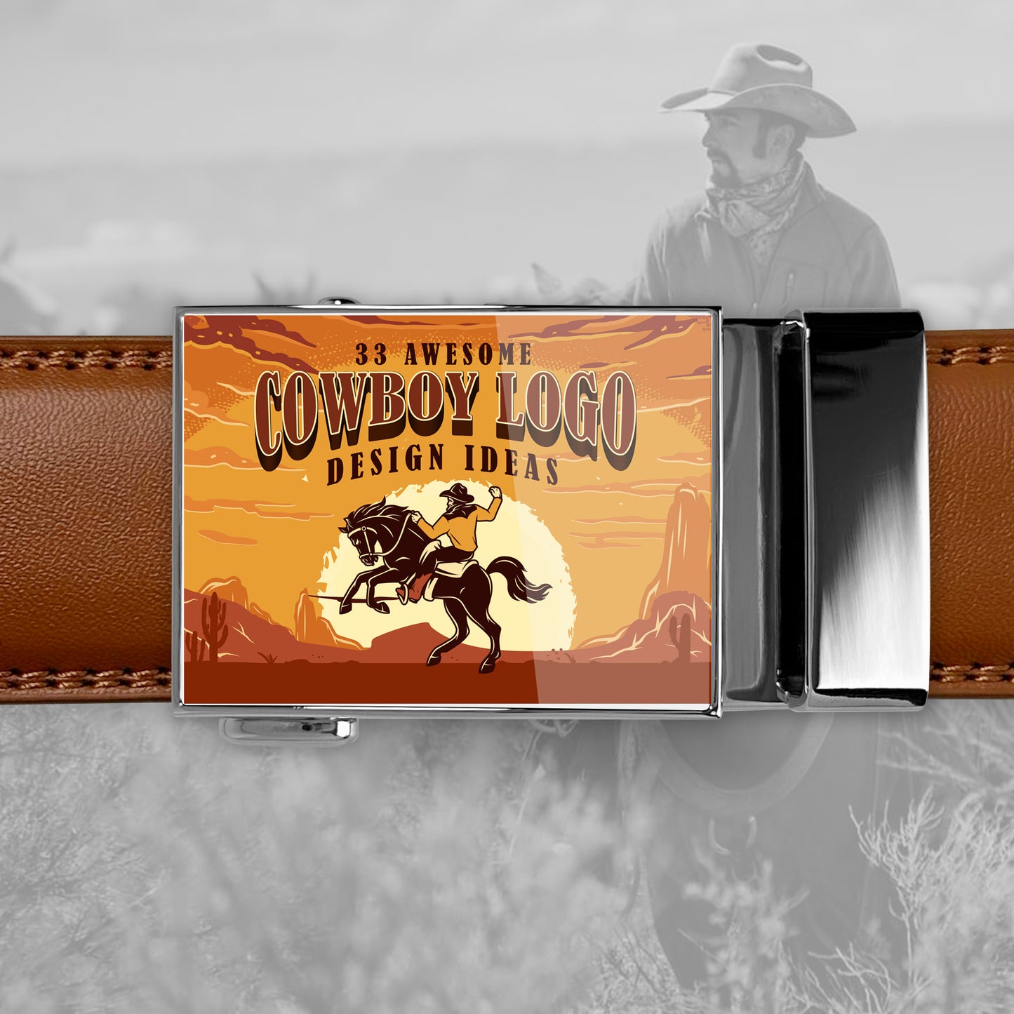Western Logo Belt (CGB019)