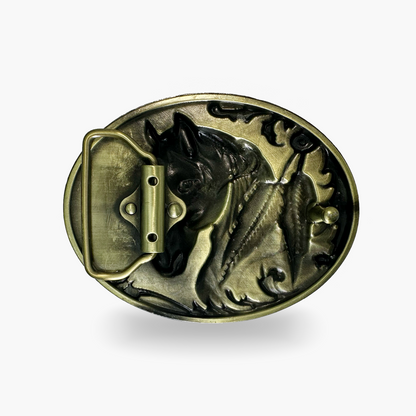 Brass Hose Head Belt Buckle