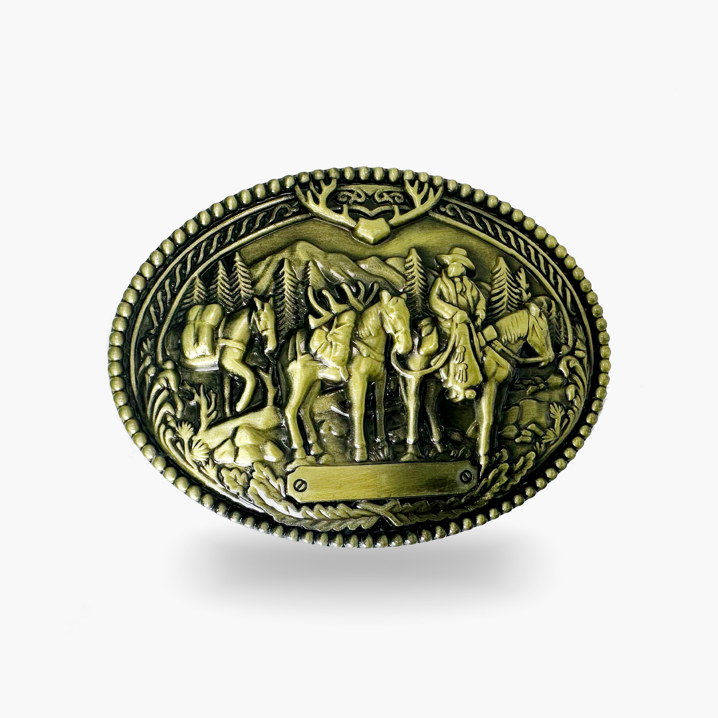 Brass Expoler Belt Buckle
