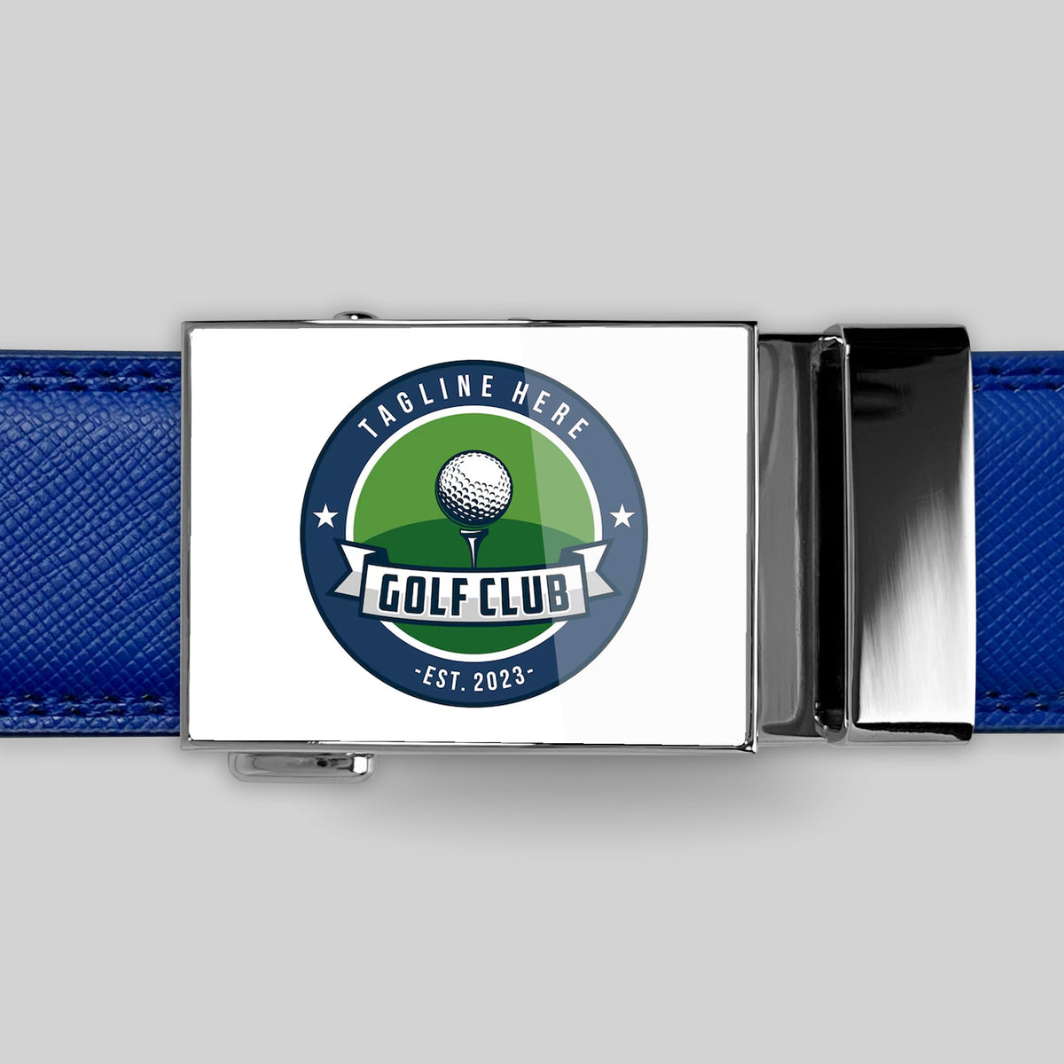 Leather Belt with Tonal Logo Buckle, Size 26, Golf Accessory Leather Golf Belt – PUMA Golf main image 2